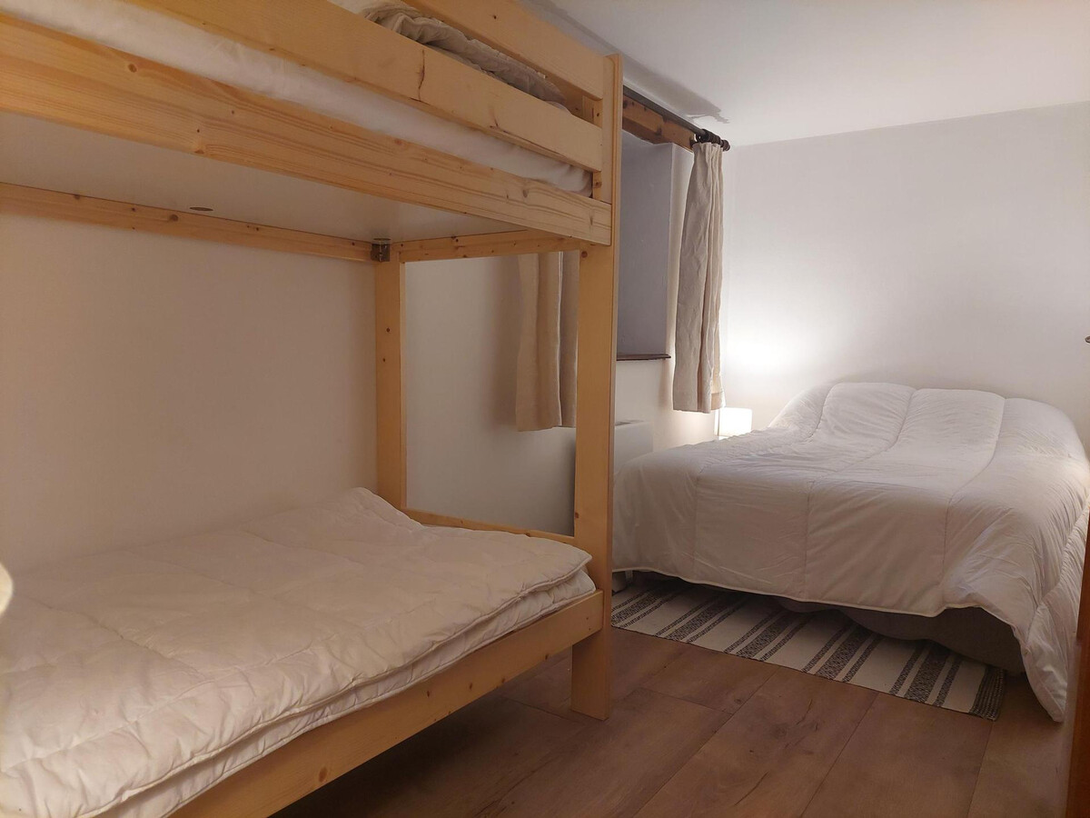 Chalet atypique 6 pers, terrasse sud-ouest, Arc 1800, parking, wifi - Photo 12