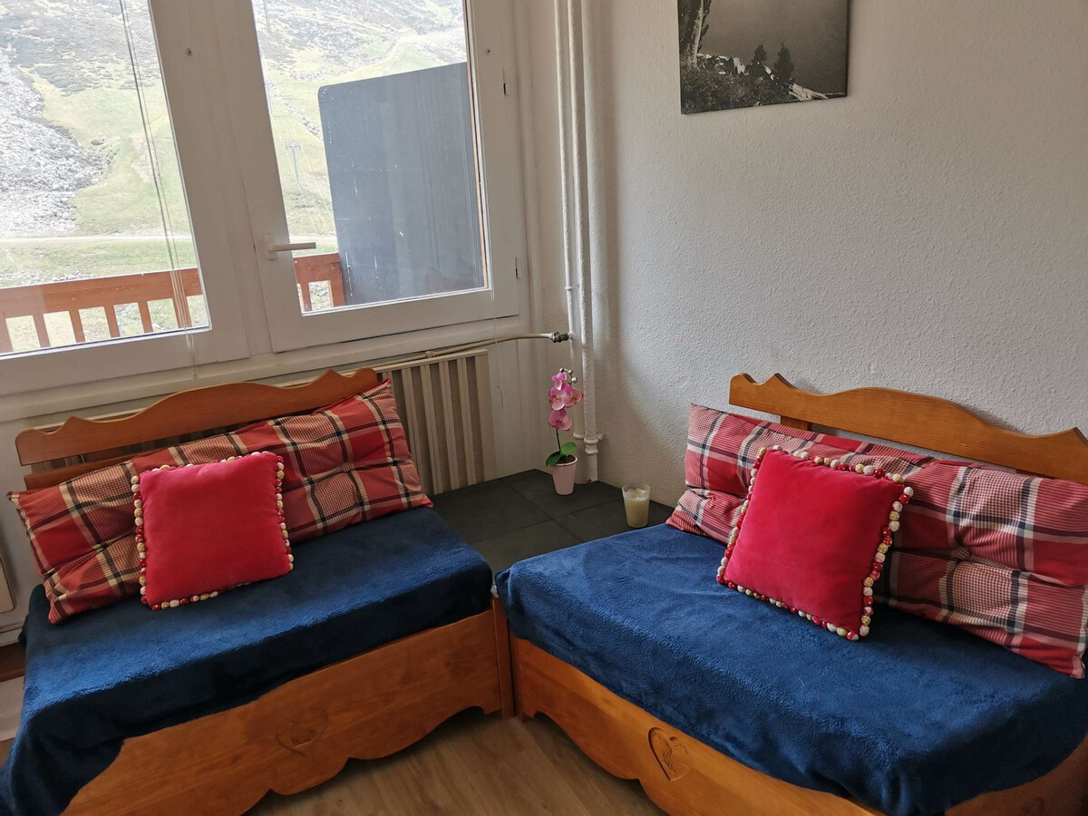 Appartement 8 pers, balcon sud face montagnes à La Mongie - Photo 5