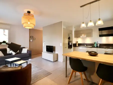 Appartement contemporain à Annecy, terrasse et animaux admis - Photo 8