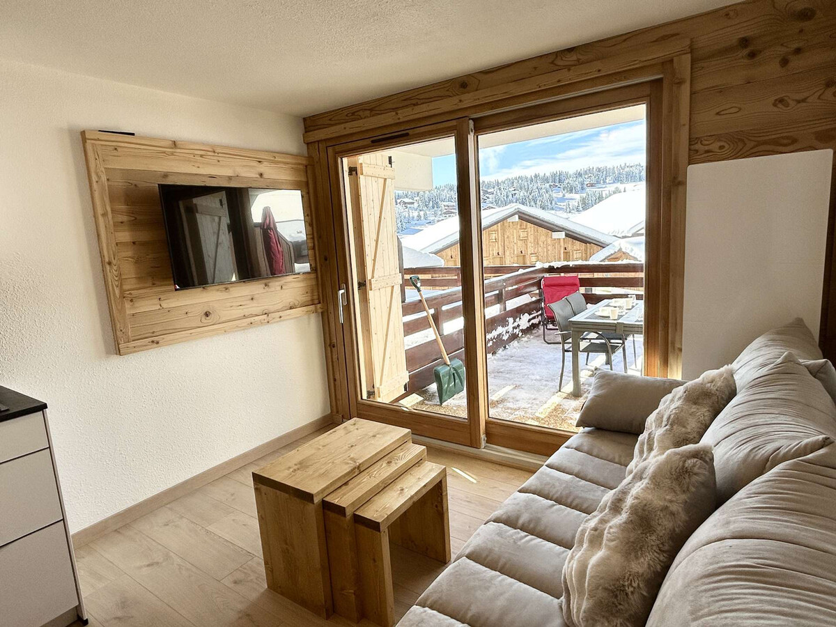 Studio cabine rénové aux Saisies, terrasse 15m² - Photo 16