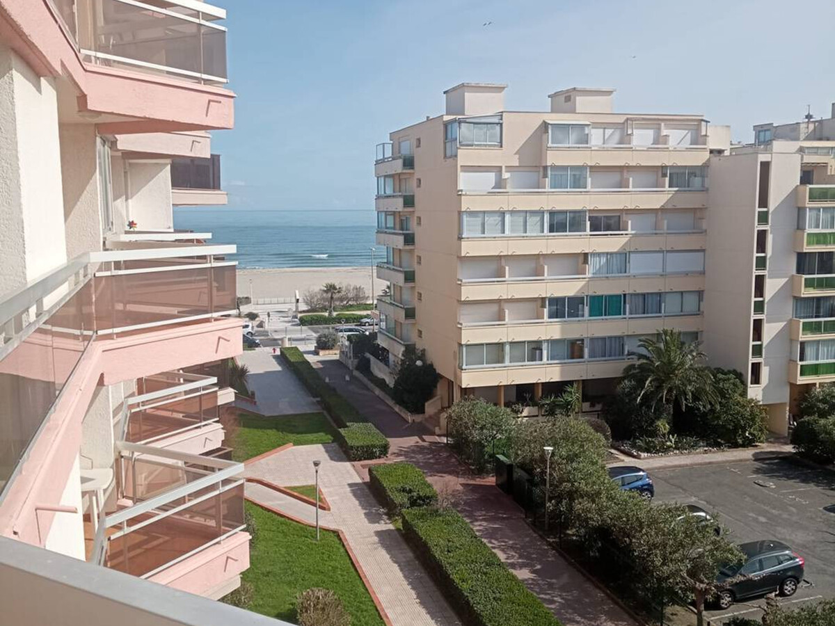 T2 plein sud avec terrasse face mer, Canet-Plage - Photo 12