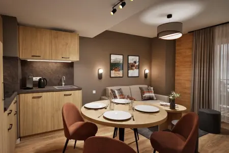Location appartement à Montvalezan, Séjour alpin confortable pour 6 personnes