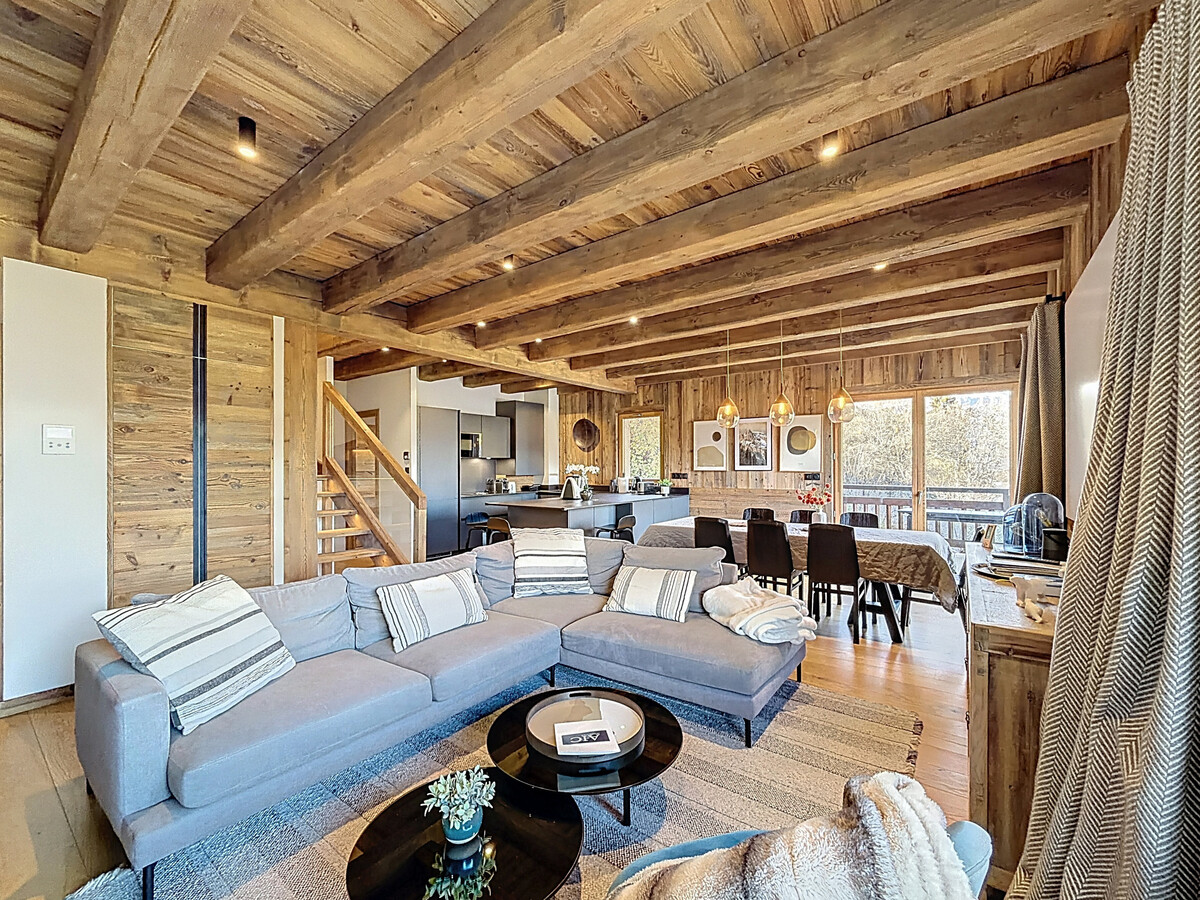 Appartement 4 chambres face au Mont-Blanc, Combloux - Photo 1