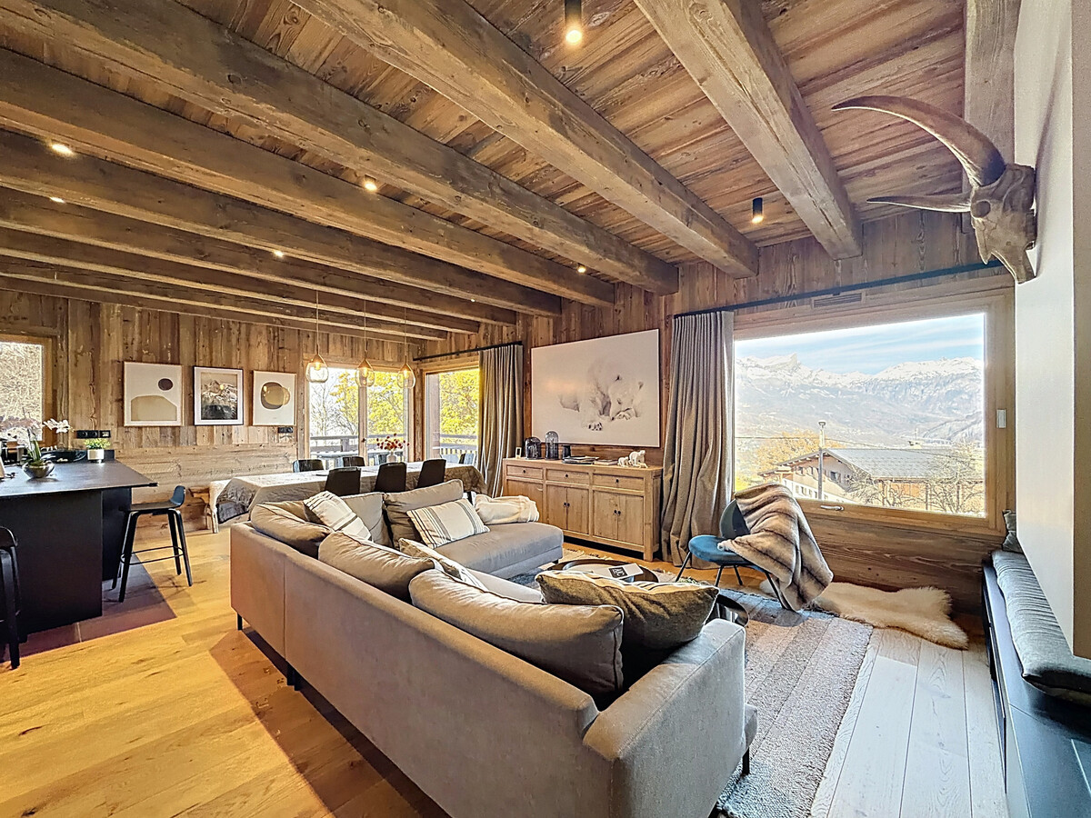 Appartement 4 chambres face au Mont-Blanc, Combloux - Photo 2