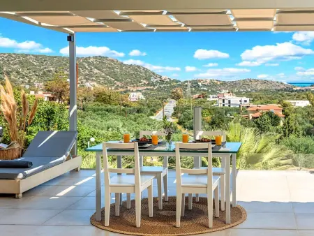 Olive Green  mit Blick auf das Wasser, Location Maison 8 personnes à Agios Nikolaos (Crete) - Photo 21