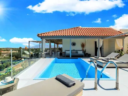 Olive Green  mit Blick auf das Wasser, Location Maison 8 personnes à Agios Nikolaos (Crete) - Photo 24