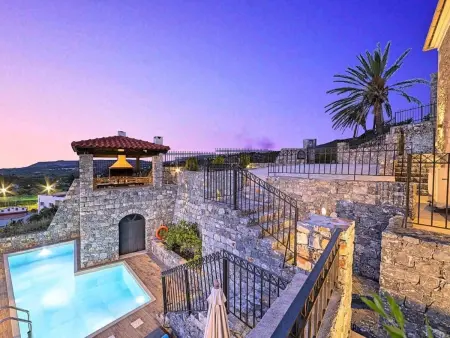 Location maison à Georgioupoli, Acrothea Villa Beheizter Pool
