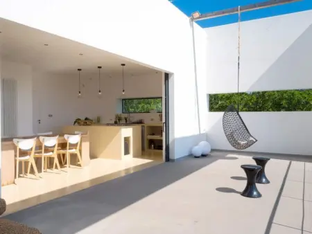 Location maison à Acquarica del Capo, Architektenvilla mit Meerblick im Süden Apuliens