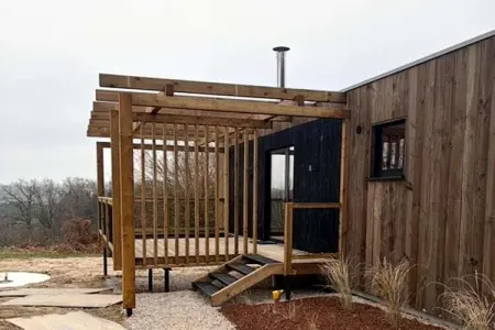 Location maison à Malmédy, Maison de vacances à Malmédy avec terrasse privée