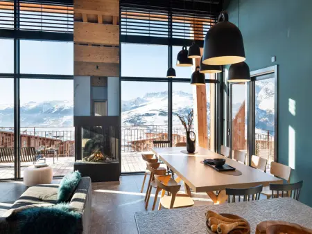 Chalet de luxe aux Arcs 1800 avec piscine intérieure et home cinéma - Photo 1