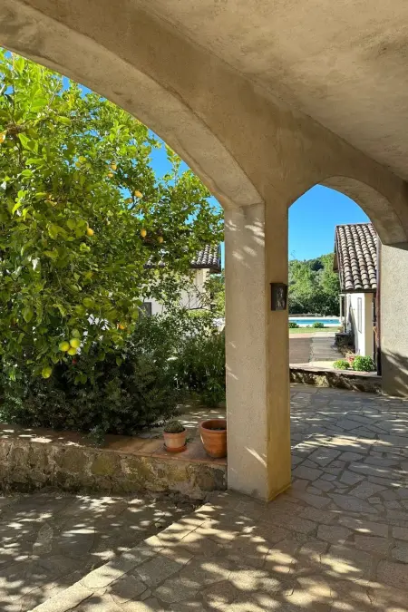 Maison mitoyenne avec vue sur la mer, piscine à Girifalco : photo 12