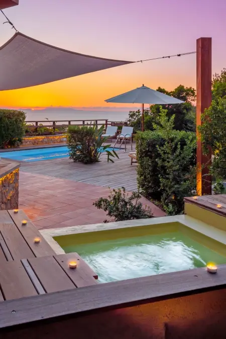 Villa Beatrice à Costa Paradiso avec piscine et spa : photo 40