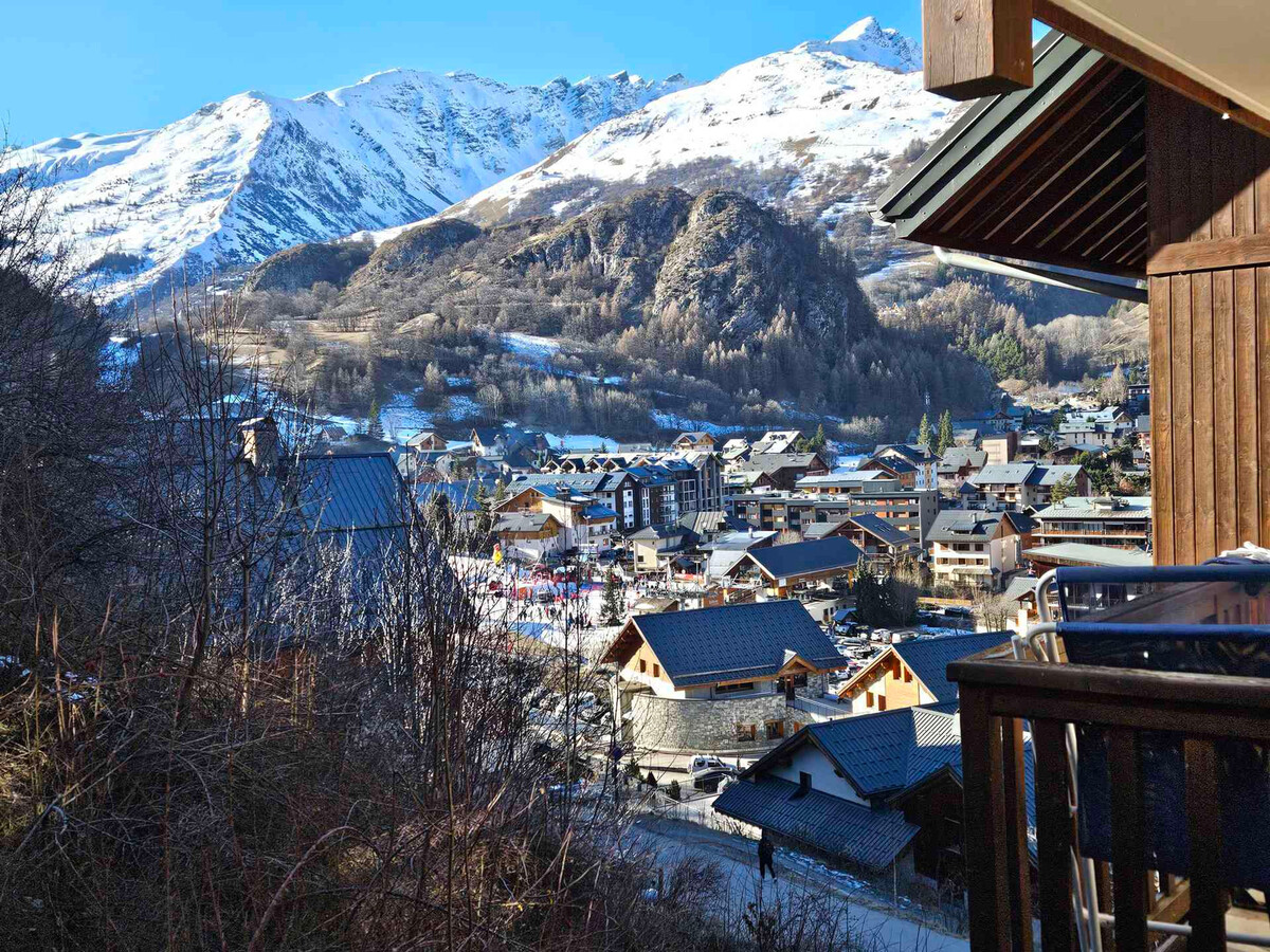 Appart 6 pers à Valloire, balcon sud, accès piscine - Photo 14