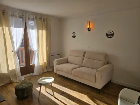 Location appartement à Valloire, 3 pièces 6 pers, 2 chambres, balcon sud
