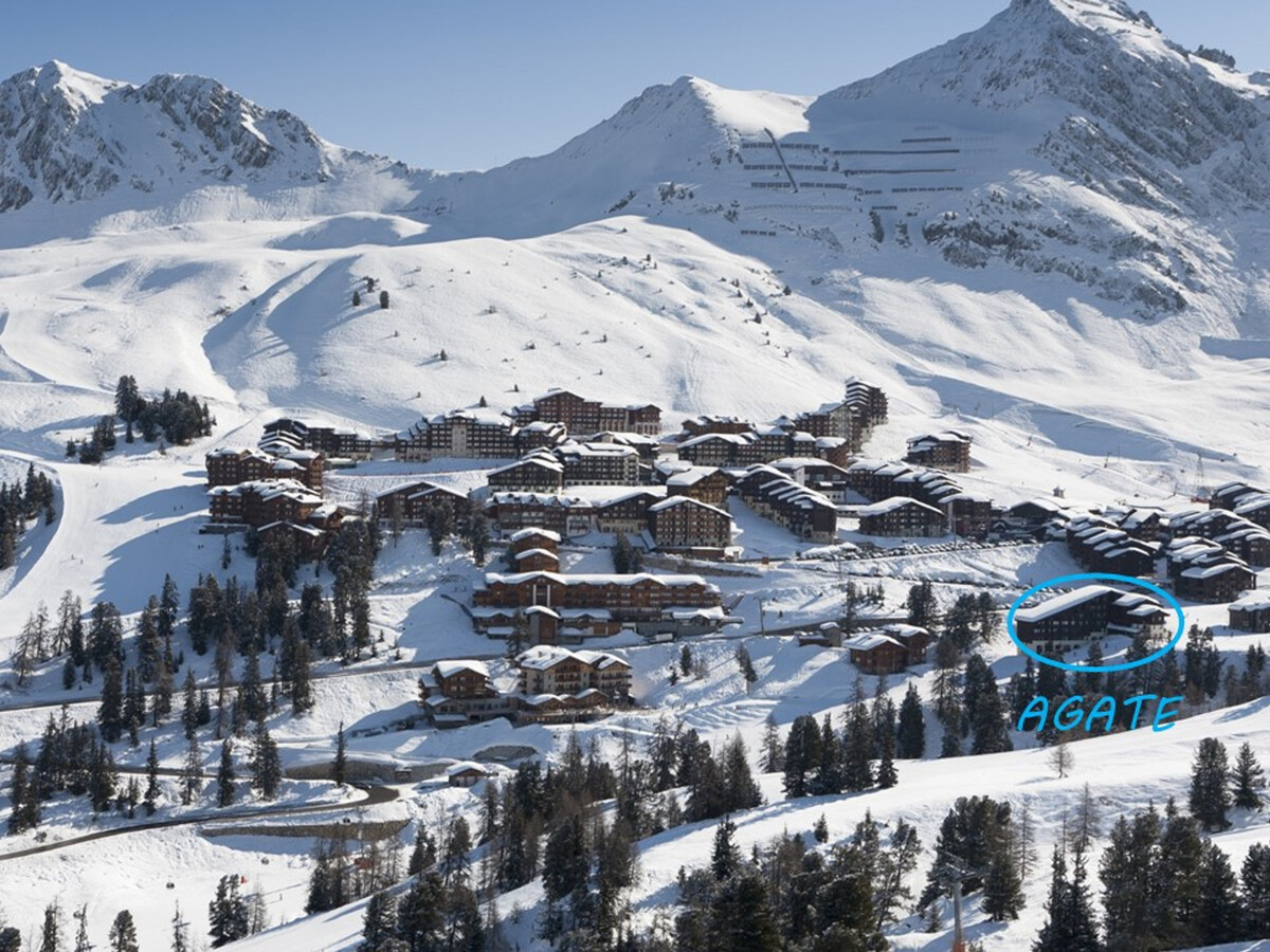 Duplex 8 pers, 3 chambres, balcon avec vue à Belle Plagne - Photo 17