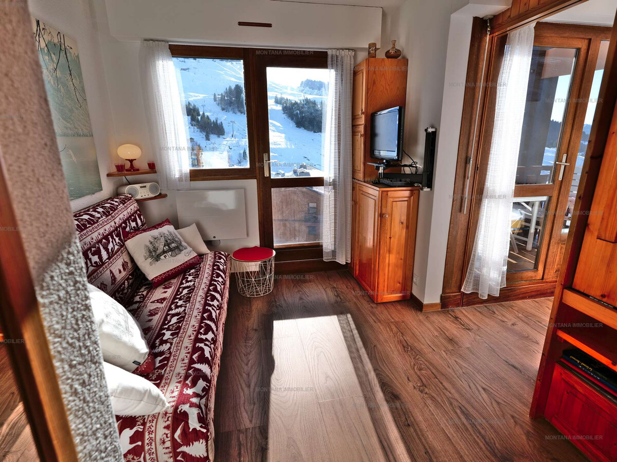 Studio + coin montagne vue domaine skiable au Chinaillon - Photo 1