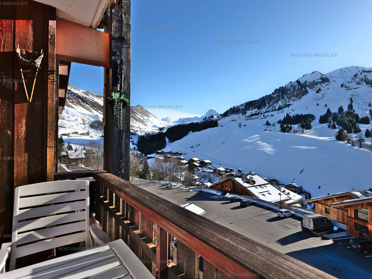 Studio + coin montagne vue domaine skiable au Chinaillon - Photo 9