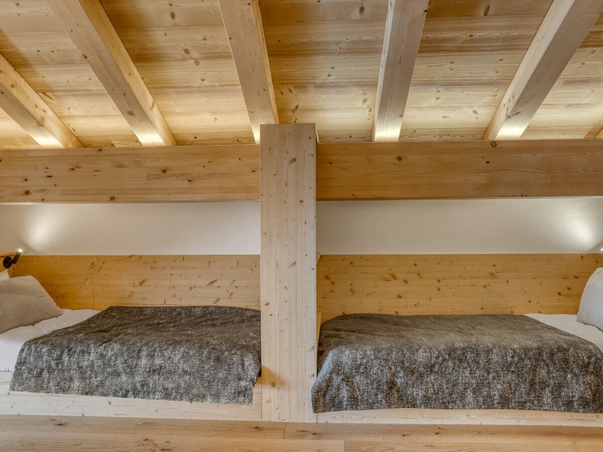 Chalet Dolomites aux Saisies : 15 personnes, 7 chambres - Photo 14