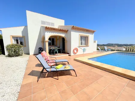 Location villa à Xàbia, Villa à Jávea pour 4 pers, piscine privée, proche plage