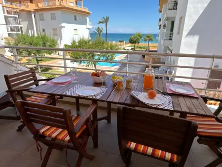 Location appartement à Denia, Appartement à Denia avec piscine et terrasse, proche plage et commerces
