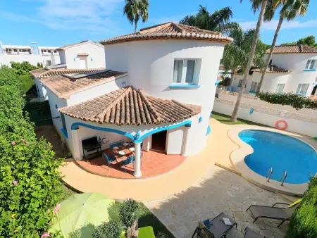 Location villa à Denia, Villa avec Piscine Privée à Dénia pour 6 Personnes, Climatisation et WiFi