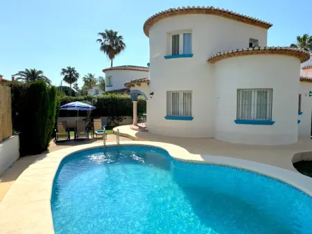 Location villa à Denia, Villa à Denia pour 6 pers. avec piscine privée, proche plage, jardin et climatisation