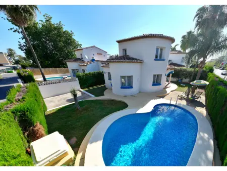 Location villa à Denia, Villa à Denia avec piscine privée, proche plage, 3 chambres, climatisation et WiFi