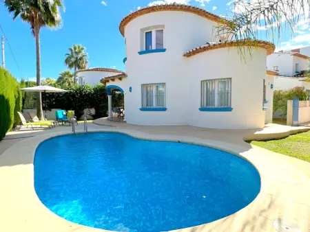 Location villa à Denia, Villa à Dénia pour 6 pers. avec piscine privée, jardin et proche de la plage