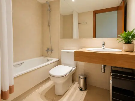 Appartement 2 chambres Roses, 50 m plage, piscine : photo 17