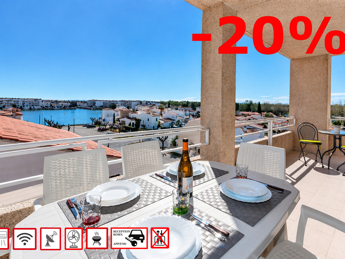 Appartement 2 chambres avec terrasse à Empuriabrava - Photo 1
