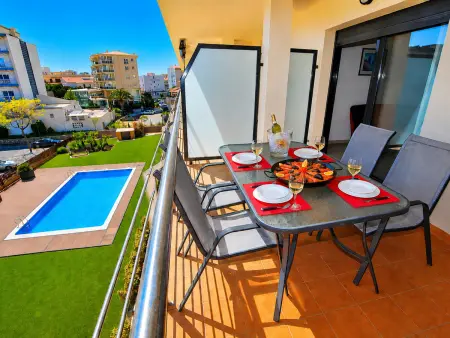 Appartement front de plage avec piscine à Roses : photo 3