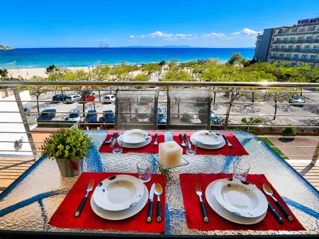 Appartement front de plage avec piscine à Roses : photo 21