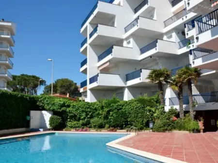Appartement 1 chambre avec piscine et vue mer à L'Escala : photo 2
