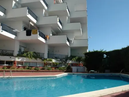 Appartement 1 chambre avec piscine et vue mer à L'Escala : photo 4