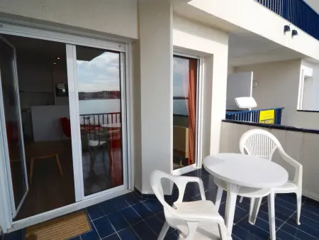 Appartement 1 chambre avec piscine et vue mer à L'Escala : photo 7