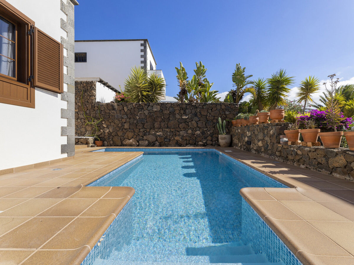 Villa 6 pers. à Tías : piscine privée et jardin 300 m² - Photo 9