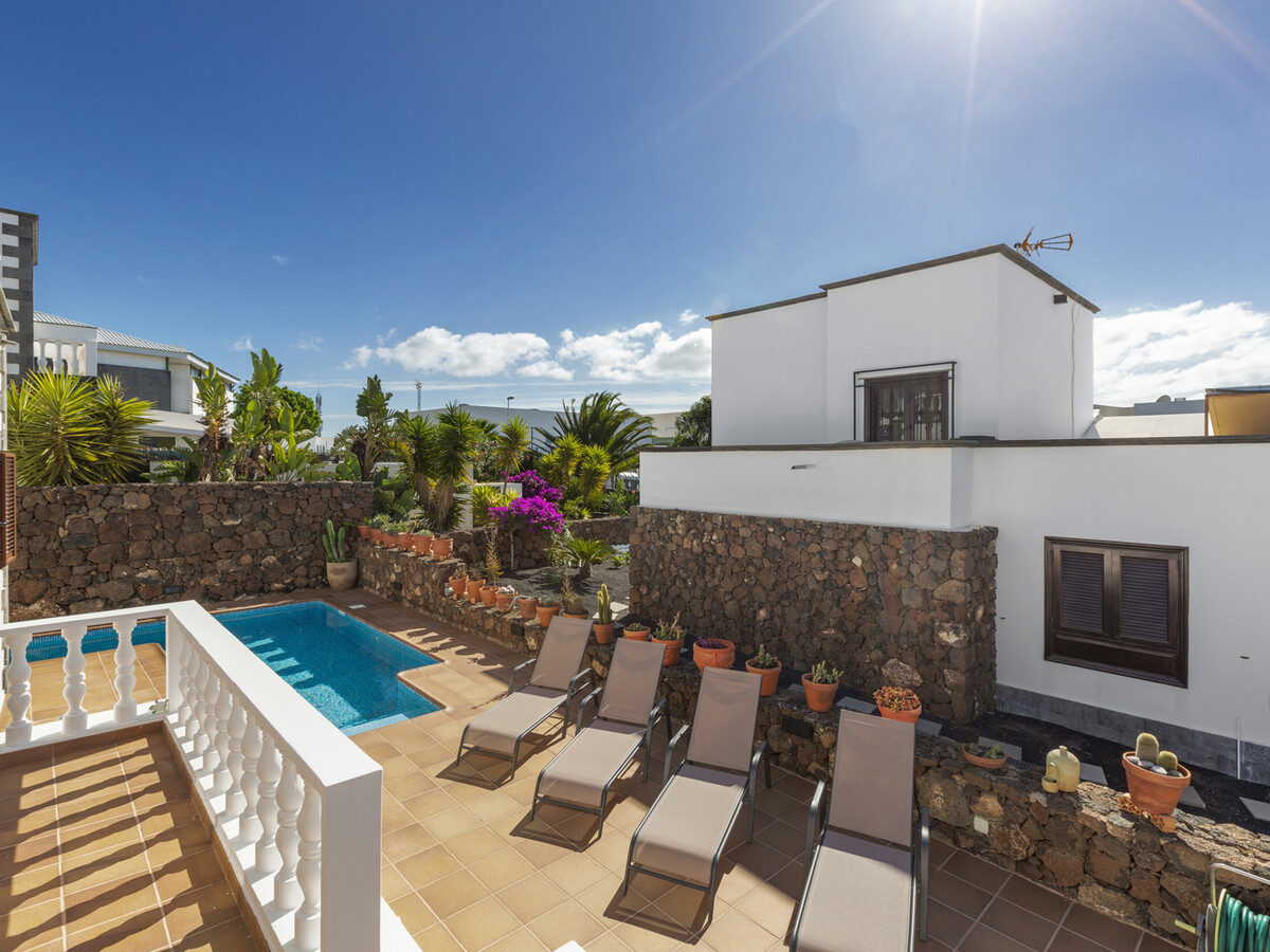 Villa 6 pers. à Tías : piscine privée et jardin 300 m² - Photo 12