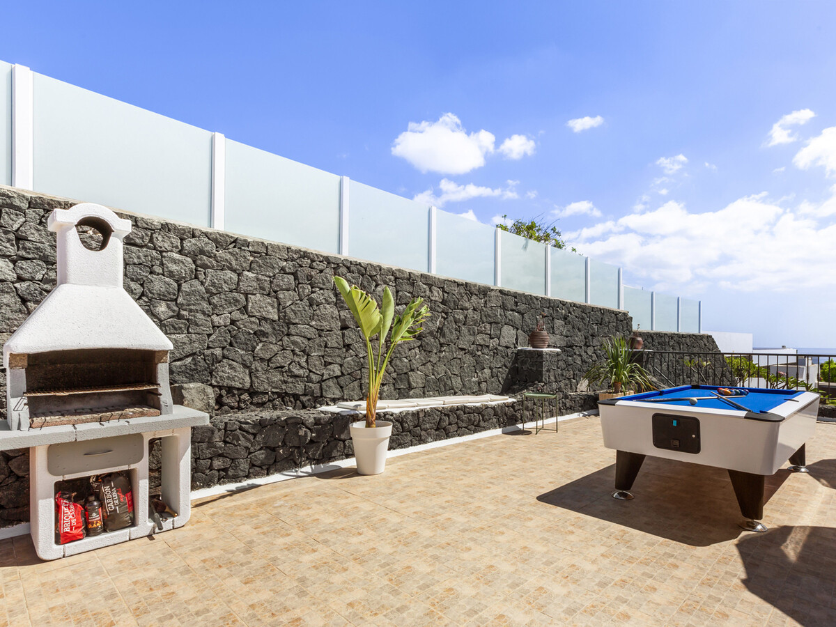 Villa 6 pers. à Tías : piscine chauffée et vue mer - Photo 11