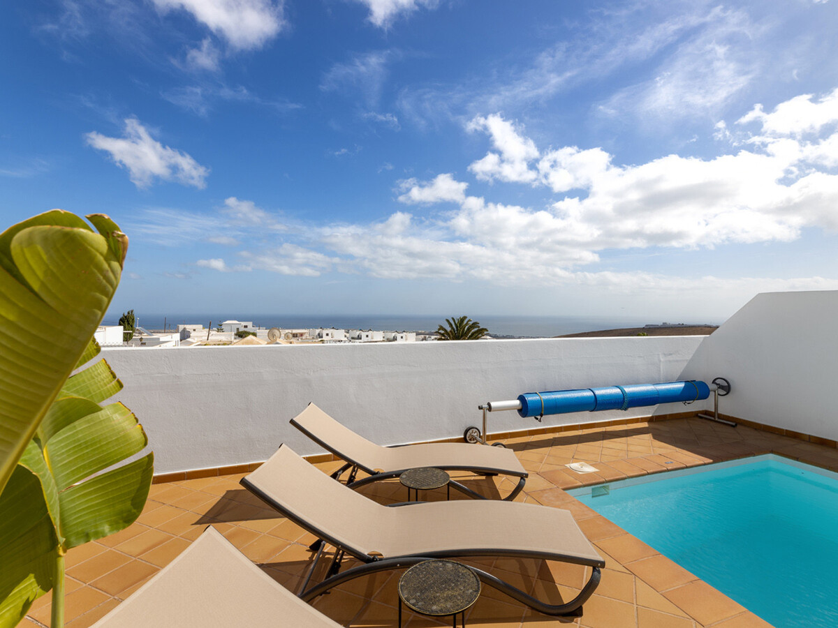 Villa Tías 3 ch, piscine privée chauffée face à la mer - Photo 20