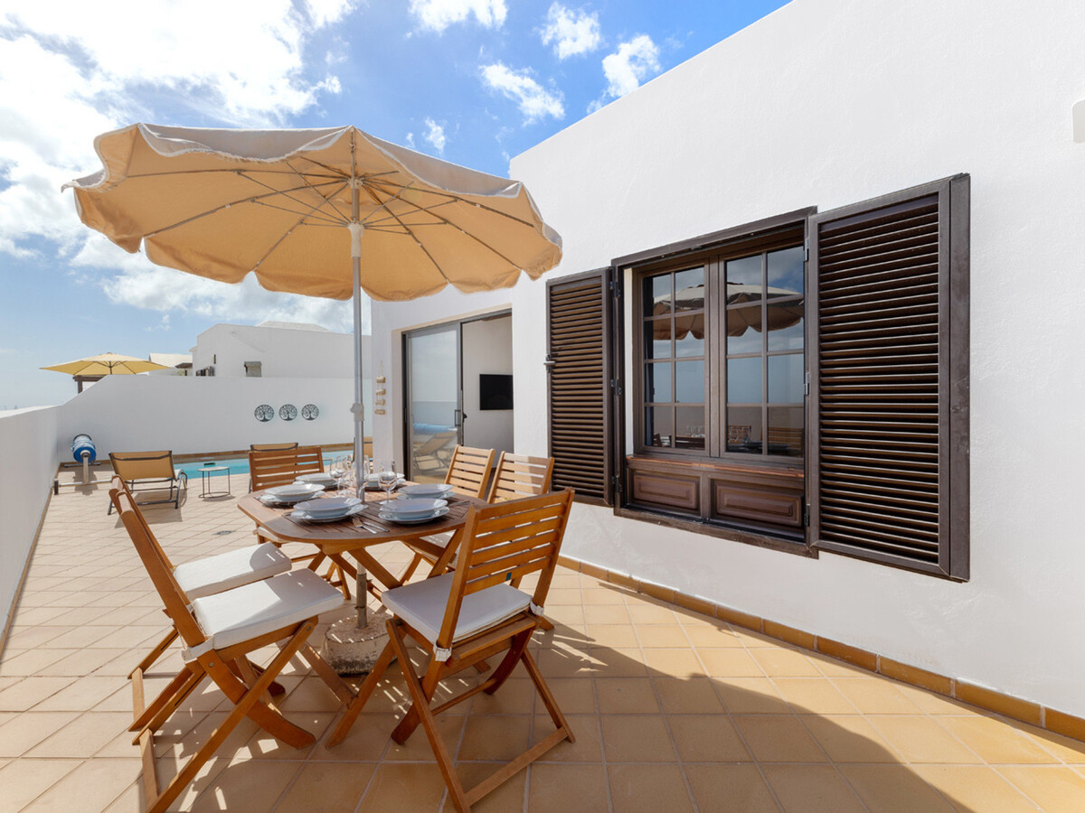 Villa Tías 3 ch, piscine privée chauffée face à la mer - Photo 22