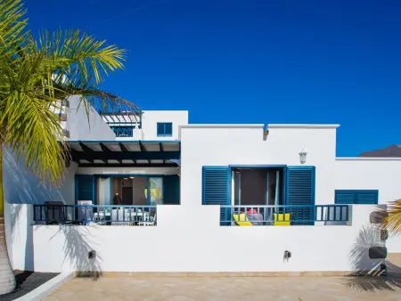 Maison 4 pers. Playa Blanca, terrasse vue mer et piscine : photo 18