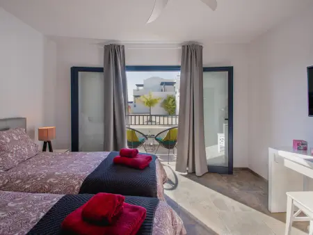 Maison 4 pers. Playa Blanca, terrasse vue mer et piscine : photo 22
