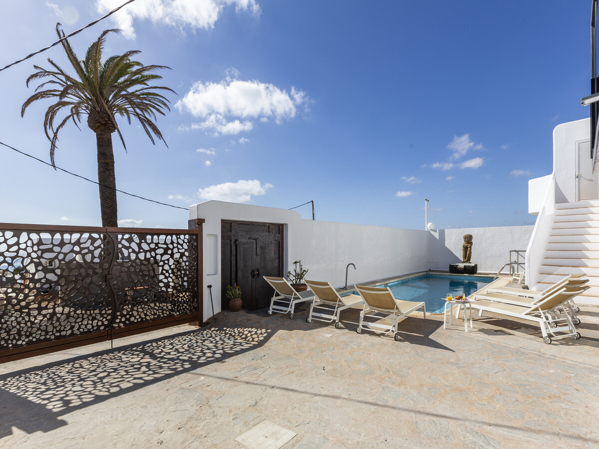 Villa Atlántico : chalet 2 ch, piscine eau salée et vue mer à Arrecife - Photo 4