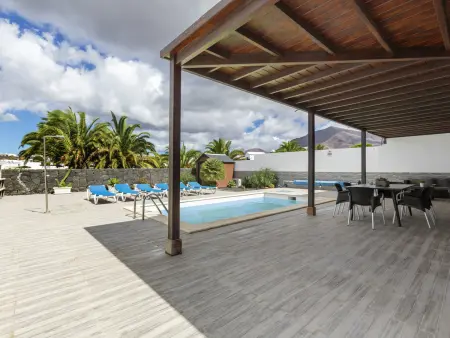 Villa 3 chambres piscine chauffable à Playa Blanca : photo 2