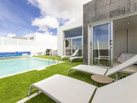 Location villa à Playa Blanca, Villa de Luxe avec Piscine Privée à Playa Blanca