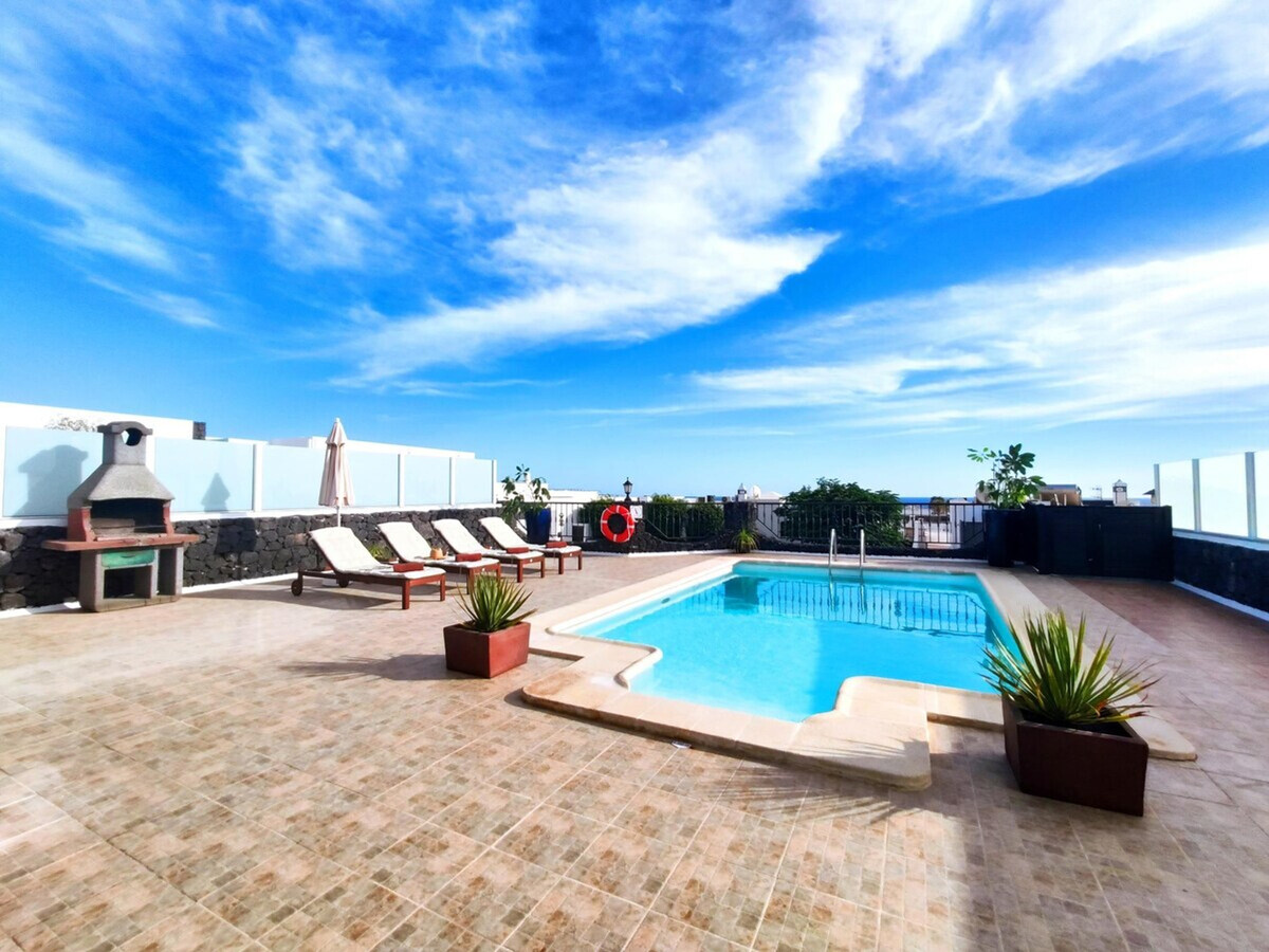 Villa 21 à Puerto del Carmen : piscine privée chauffée - Photo 20