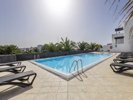 Appartement 2 chambres, terrasse et piscine à Playa Blanca : photo 7