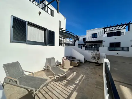 Appartement 2 chambres, terrasse et piscine à Playa Blanca : photo 8