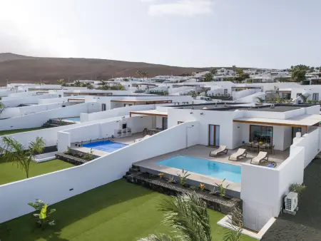 Villa 4 chambres avec piscine chauffée à Playa Blanca : photo 4