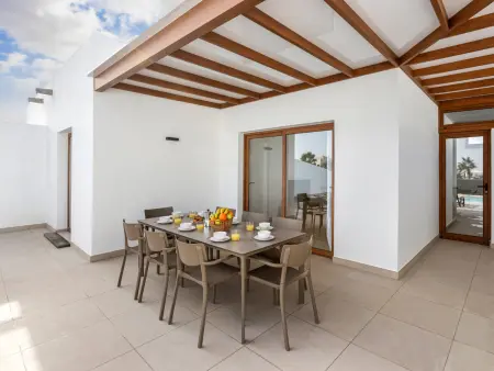 Villa 4 chambres avec piscine chauffée à Playa Blanca : photo 12